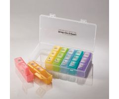 Seven Day Medication Organizer with Case 