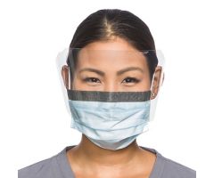 FLUIDSHIELD Level 2 Procedure Masks w/Visors, Fog-Free, Blue, Case