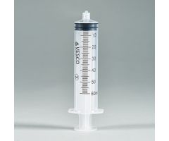 Sterile Vesco Luer-Lock Syringes, 60mL, Case