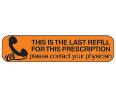 This Is The Last Refill Labels