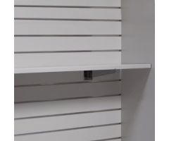 Shelf Kit for Slatwall Cabinet, Pewter Pine, 36 Inch