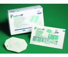 Transparent Film Dressing 3M Tegaderm HP Rectangle 4 X 4-3/4 Inch Frame Style Delivery With Label Sterile