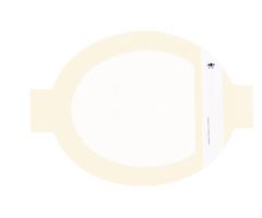 Transparent Film Dressing 3M Tegaderm HP Oval 4 X 4-1/2 Inch Frame Style Delivery With Label Sterile