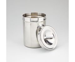  Stainless Steel Jar with Lid, 2.1-Quart