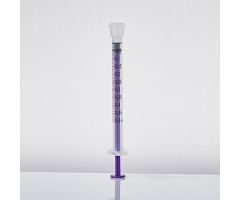 Low Dose ENFit Syringes, 0.5mL, Clear, case