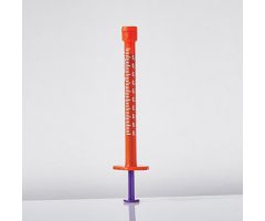 Low Dose ENFit Syringes, 0.5mL, Amber, case