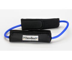 Theraband Prof Resist Tubing Loop w Padded Cuffs Blue