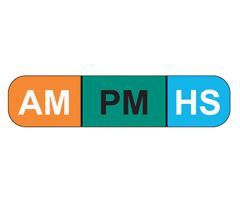 AM PM HS Labels