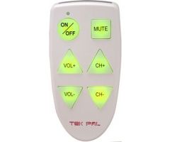 Illuminated 6 Button Remote Control 