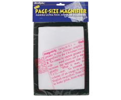 Magnifier Full Page Reading Fresnel 7"x10" w/Border
