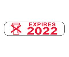 Expires 2022 Labels