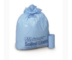 Biohazard Laundry Bag Medegen Medical Products Yellow Polyethylene 30-1/2 X 43 Inch