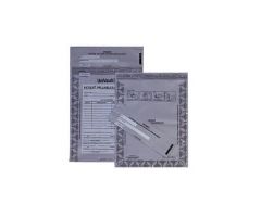 Patient Valuables Envelope 9 X 12 Inch Polyethylene Adhesive Closure Gray