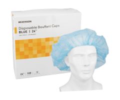 Bouffant Cap Blue Elastic Closure