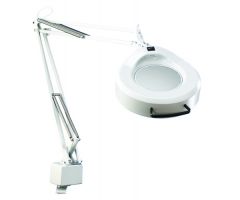 Luxo Fluorescent Magnifying Lamp W/ Mobile Base