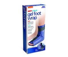 Gel Foot Wrap Hot/Cold Lg/XL Men 8-13/Wm 9-14
