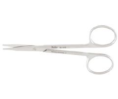 Tenotomy Scissors Miltex Stevens 4-1/2 Inch Length OR Grade German Stainless Steel NonSterile Finger Ring Handle Straight Blade Blunt Tip / Blunt Tip