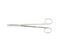 Dissecting Scissors Miltex Metzenbaum 7 Inch Length OR Grade German Stainless Steel NonSterile Finger Ring Handle Straight Blade Blunt Tip / Blunt Tip