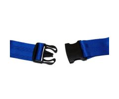 Resident-Release Wheelchair Safety Belt Skil-Care One Size Fits Most Quick Release Buckle (Side Release) Screws Attached to Wheelchair
