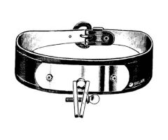 Headband 1-1/2 Inch, Leather, With Pad, Jefferson