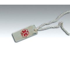 Medical Identification Jewelry-Necklace- Diabetic
