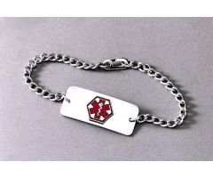 Medical Identification Jewelry-Bracelet- Heart
