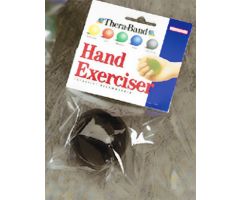 TheraBand Hand Exercise Ball XLBlack, Extra Firm