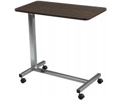 Overbed Table Non-Tilt w/Chrome Base & Mast