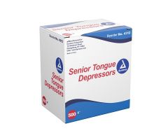 Tongue Depressor 6 in Wood Non Sterile Adult 500/Bx
