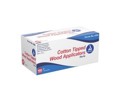 Applicator 6 in Wood Shaft Sterile 100/Bx