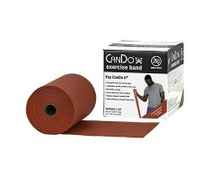 CanDo latex-free exercise band, yellow, 25 yard dispenser