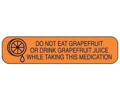 Do Not Eat Grapefruit Labels
