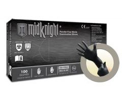 Ansell Microflex Midknight Powder-Free Nitrile Exam Gloves Mfc Mk-296-S