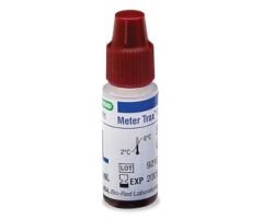 Control Meter Trax Blood Glucose / Hemoglobin / Hematocrit Testing Low Level 6 X 2 mL
