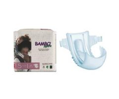 Bambo Nature Disposable Diapers, Size 5, 24-55 lbs.