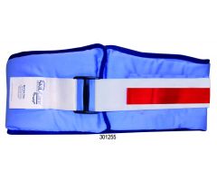 Resident-Release Soft Belt, Hook & Loop with Red Loop Closure