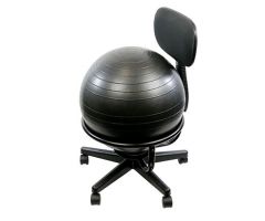 CanDo metal mobile ball stabilizer chair w/o arms