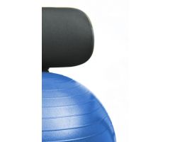 CanDo metal mobile ball stabilizer chair w/o arms, with BLUE ball