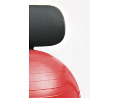 CanDo metal mobile ball stabilizer chair w/o arms, with RED ball
