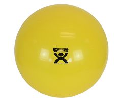 CanDo inflatable ball, yellow, 45 cm (18"), boxed