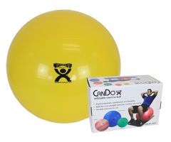 CanDo inflatable ball, orange, 55 cm (22 in)