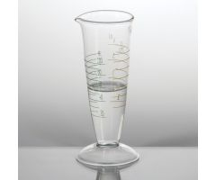 Glass graduate, 100ml, measured in increments of 10mL
