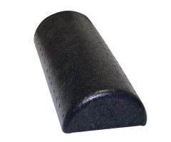 CanDo high-density black half-roller, 6 x 12"