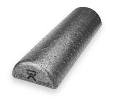 CanDo high-density black half-roller, 6 x 18"
