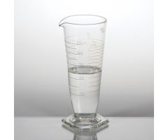 Glass Graduate, 250mL, measured in increments of 25mL