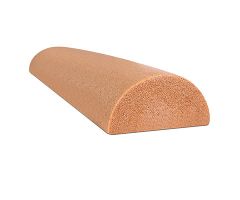 CanDo Plus antimicrobial foam roller, half-round, 6 x 36"