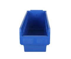 Blue Open Front Container 10.875L X 11W X 5H In, 30-235 Bl