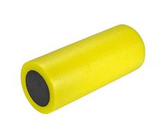 CanDo 2-layer foam roller, 6 x 15", yellow (x-soft)