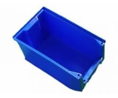 Blue Open Front Container 10.75L X 8.25W X 7H