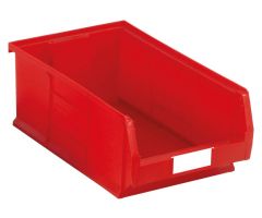 Red Open Front Container 14.75L X 16.5W X 7H